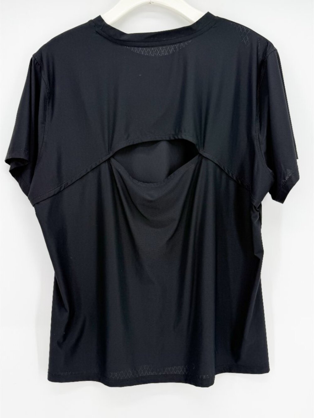 Freely Women's Relay Short Sleeve Black T-Shirt XL Active Gym Training - Picture 4 of 9